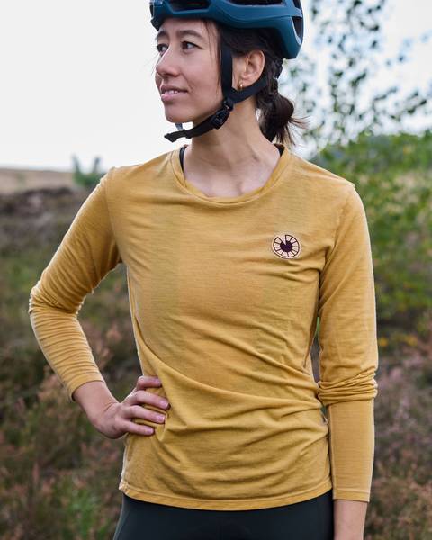 Escape Merino Long Sleeve - Curcuma